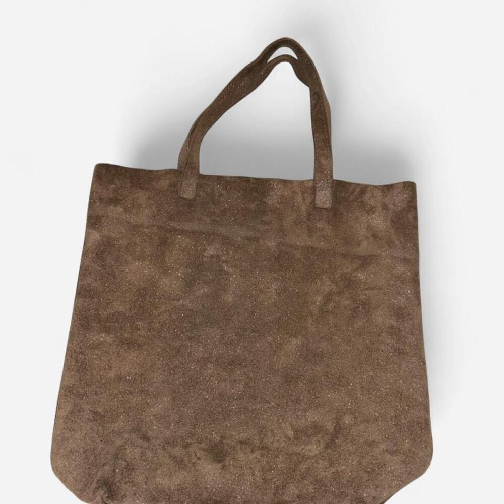 MONSERAT DE LUCCA Genuine Suede Tote